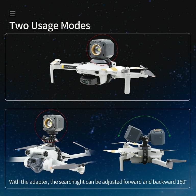 High Brightness Night Flight LED Light Lamp for DJI Mini Pro