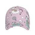 thumbnail image 2 of Yiaed Llama Unicorn and Rainbow Print Cap Adjustable Size for Running Workouts and Outdoor Activities All Seasons, 2 of 5