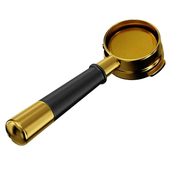 58mm Bottomless Portafilter for La Marzocco/E61, Espresso Machine Accessory with Metal Handle Coffee Accessories B