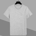 thumbnail image 1 of Lefu Mode Hommes T-Shirts à Manches Courtes Col Rond Ajusté Décontracté, 1 of 7