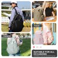 thumbnail image 5 of Basic Backpack for High School Women Men, Simple Bookbag Lightweight Casual Daypack, College Backpack Waterproof School Bag Carry on Laptop Backpack Daily Rucksack, Pink, 5 of 9