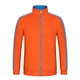 thumbnail image 3 of Chaqueta Corta de Invierno Forrado Térmico para proteger Casual de Sudadera Deportiva Ropa para Senderismo Naranja Azul 2XL Yinane Chaquetas cortas con cremallera, 3 of 8
