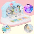 thumbnail image 3 of Educational Mini Piano, Baby Piano Toy, Animal Recognition Function, For Exercising Rhythm And Eye-hand Coordination Building Finger Dexterity Electronic Piano Toy, 3 of 8