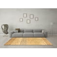 thumbnail image 3 of Ahgly Company Machine Washable Indoor Rectangle Oriental Brown Modern Area Rugs, 3' x 5', 3 of 4