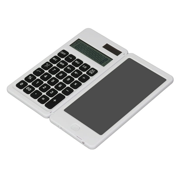 Calculadora De Escritorio Con Energía Solar Y Tableta De Escritura, Calculadora Portátil Pequeña De Uso General, Tableta De Escritura A Mano Con Escena Nocturna