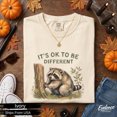 thumbnail image 2 of Jimothy It's Ok to Be Different Viral Raccoon Shirt, Viral Seattle Raccoon Tee, Funny Short Spine Wildlife T-Shirt, 2 of 5