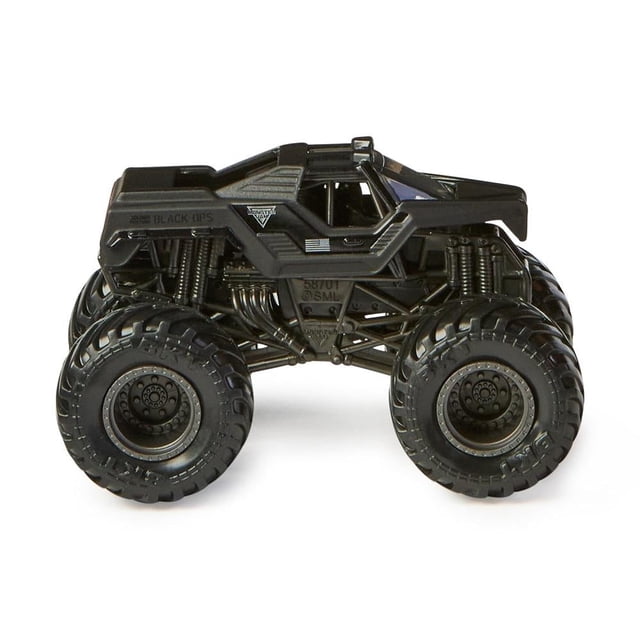 Vehículo Spin Master Monster Jam 1:64 Soldier Fortune Black Ops