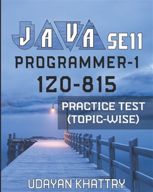 Pre-Owned Oracle Certified Professional: Java Se 11 Developer 1 - Topic ...