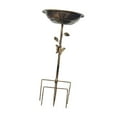 thumbnail image 2 of Vsenkes Bird Bath Bowl Easy to Clean Decorative Birdbath for Backyard Outdoors Patio Bronze Bird, 2 of 9