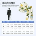 thumbnail image 6 of Kll Bees Collecting Nectar Sleepwear Mens Flannel Pajamas,Long Cotton Pj Set, 6 of 9