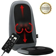 Full Back Shiatsu Massage Seat Cushion by Gideon Customizable Patterns & Heat