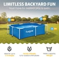 thumbnail image 2 of Funsicle Activity Lap 7' x 5' x 24" Family Above Ground Swimming Pool, 2 of 11