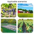 thumbnail image 2 of Maoww 10 Pieces Patio Courtyard Reflective Ground Mounted Windmill Backyard Orchard Decorative Wind Spinner Decoration Silver Flower, 2 of 9