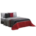 thumbnail image 1 of Cobertor Ligero Con Estampado Grafito King Size Suave gris Elefantito E26012, 1 of 4