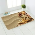 thumbnail image 6 of 40*60cm Beach Shell Starfish Bathroom Door Mat Non-slip Carpet Printed Soft Pad Doormat Front Floor Rug Home Decor, 6 of 6