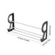thumbnail image 3 of Zapatero para armario de baño, sin perforaciones, para pared, para puerta de baño, de plástico, 3 of 6