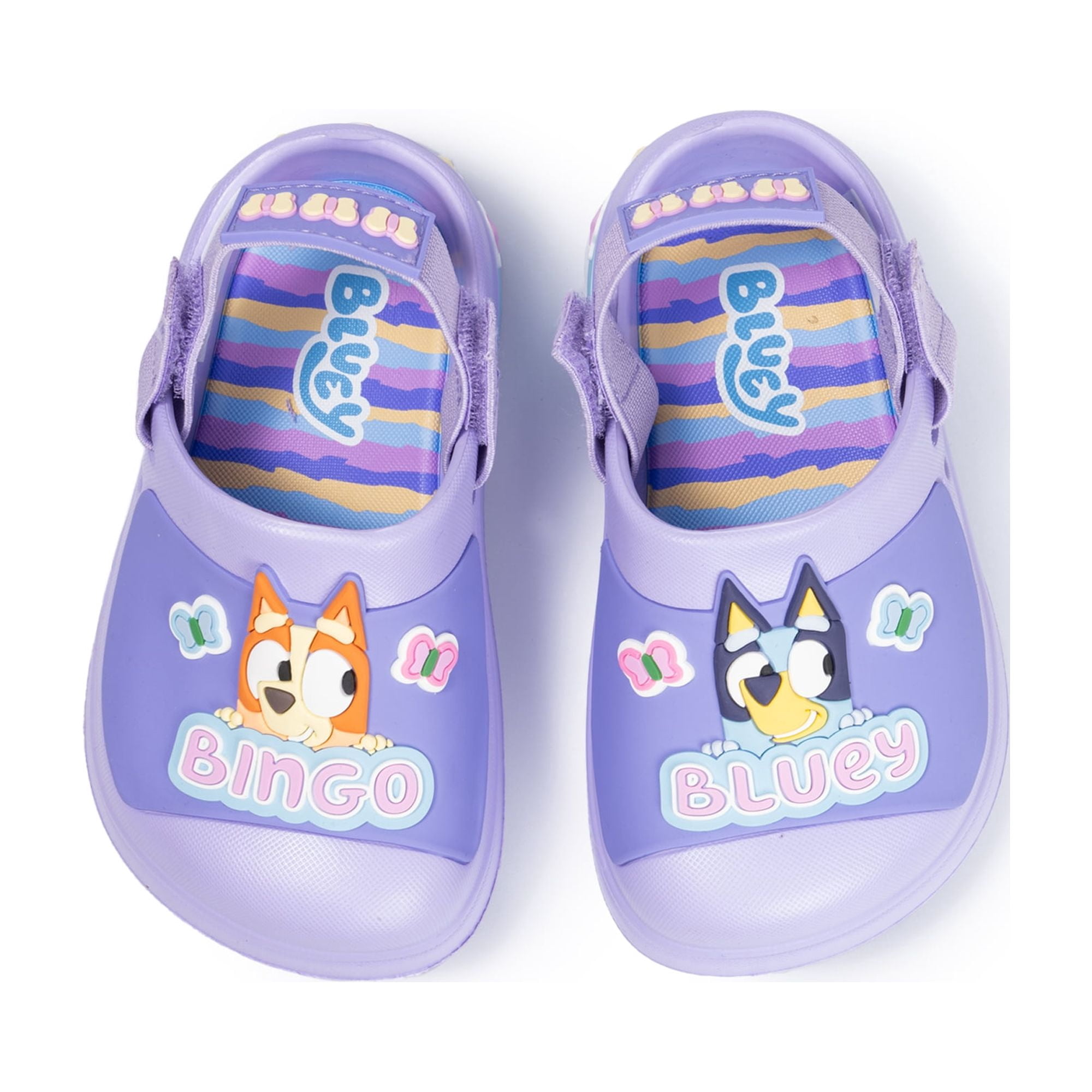 Bluey Toddler Girls Strap Up Clog