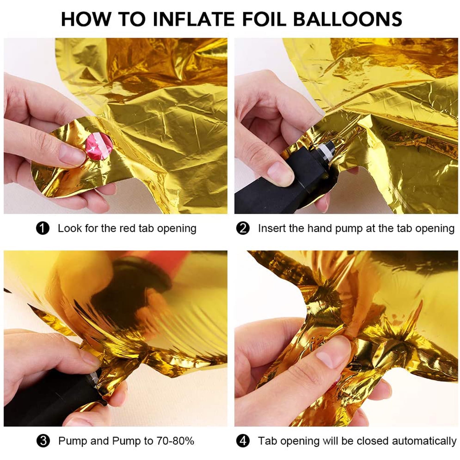 40th Birthday Decorations Kit, Large Number 40 Balloons, Black and Gold Happy Birthday Banner with Latex and Star Balloons, 40 Birthday Balloons Set Party Supplies, 24 Pack