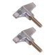 thumbnail image 1 of 2 piezas de llave de tambor, afinador de tambor, herramienta manual multifuncional de hardware profesional para M, 1 of 9