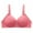 Pink, variant on Up to 50% off Full Coverage Bra, Xunlbb Women Bras Plus Size,Ladies Bra Soild Wire Free Underwear One-Piece Bra Everyday Cup Underwear(Black,XL)