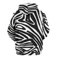 thumbnail image 3 of 3D Colorful Zebra Pattern 3D Print Hoodie Men Women Autumn Thin Pullover Sweatshirt Vintage Streetwear Tops, 3 of 6