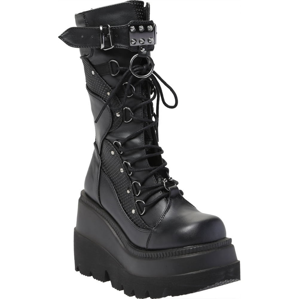 Demonia Women's Shaker 70 LaceUp Boot