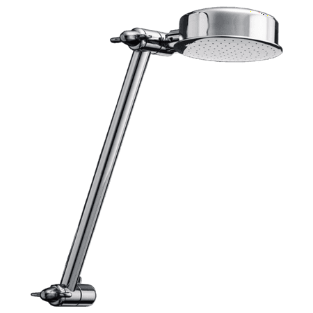 Delta Single-Setting Adjustable Arm Raincan Shower Head in Chrome