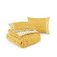 thumbnail image 5 of Pasadena Medallion Yellow 2-Piece Microfiber Comforter Set with Tassels - Twin, 5 of 6