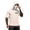 Beige, variant on Men's Quick Dry Sun Protection Hood Top With Integrated Face Mask Ombre Gradient Palm Pattern Short Sleeve Apparel For Inshore Fishing Beach Jogging Outdoor Adventure Use Hot Pink S