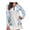 Blue Argyle Floral, variant on Jeiento Women's Golf Shirts, Moisture Wicking, Magic Cat Party Tops Comfortable Tennis Shirts, Quarter‑zip, Moisture Wicking, Sun Protection, Ideal for Halloween Party and Hiking