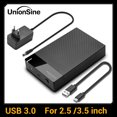 thumbnail image 1 of Carcasa de disco duro, adaptador SATA a USB 3.0 UnionSine de 3.5 pulgadas, 1 of 7