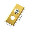 thumbnail image 4 of 36 Piezas Césped Cucharadas Cortacésped Doble Agujera para El Robot Luba Mammotion (oro), 4 of 6