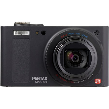 Pentax Optio RZ-18 16 MP Digital Camera with 18x Optical Zoom - (Best Pentax Camera 2019)
