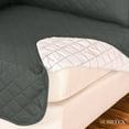 thumbnail image 6 of Subrtex Reversible Sectional Corner Sofa Slipcover L Shape Corner Covers with Elastic Straps (Gray), 6 of 8