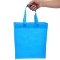 thumbnail image 3 of GAXIRE 30pcs Sky Non-Woven Utility Tote Bags with Handles for Shopping, Parties, Storage, and Everyday Use, 3 of 8