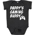 thumbnail image 3 of Inktastic Daddy's Gaming Buddy with Controller Boys or Girls Baby Bodysuit, 3 of 5