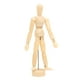 thumbnail image 2 of pstuiky Maniquí de madera, figura humana decorativa, mini juguete para dibujar, muñeco para dibujo, modelo de figura humana, maniquí articulado, juguete para dibujar figuras., 2 of 9
