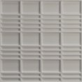 thumbnail image 5 of Ekena Millwork 19 5/8"W x 19 5/8"H Stacked EnduraWall Decorative 3D Wall Panel, Universal Aged Metallic Weathered Steel (12-Pack for 32.04 Sq. Ft.), 5 of 6