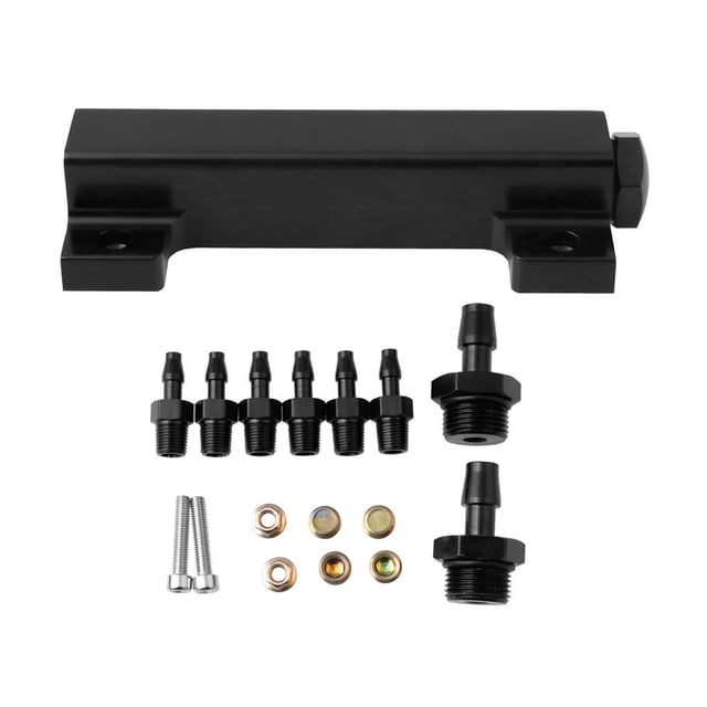 Kit De Colector De Vacío Válvula De Descarga De Alto Rendimiento Turbo Booster Mano De Obra Fina Colector De Admisión Turbocargado Con Enchufe Compatible Con Controladores Boost Monstrate VI005147-00