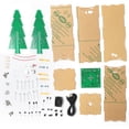thumbnail image 1 of Kit de producción electrónica de música MP3, estéreo, estéreo, con destello de luz LED, colorido, para árbol de Navidad, 1 of 10
