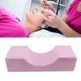 thumbnail image 4 of Almohada profesion para pestañas, soporte para el cuello, espuma viscoelástica en apariencia de cremallera, reposacabezas desmontable, soporte para , Rosa, 4 of 8
