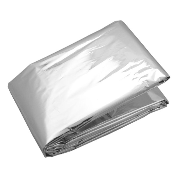 Coghlan’s 52” x 82.5” Silver Aluminized NonStretch Polyester Emergency