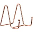 thumbnail image 4 of uxcell Plate Stand for Display, 2Pcs 3 Inch Iron Easel Plate Holder Display Stands Metal Decorative Plates for Picture Photo Book, Rose Gold, 4 of 5