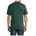 thumbnail image 2 of Mafoose Men's Short Sleeve 50/50 Cotton/Poly Tall Core Blend Pocket T-Shirt Dark Green X-Large Tall, 2 of 4