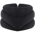 thumbnail image 2 of Black Three Layers Three Layer Support Cervical Support Device Retractor Breathable Padded Collars Neck Brace Protector, 2 of 3