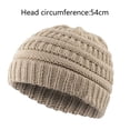 thumbnail image 2 of Gorro de invierno para niños pequeños, gorro tejido con cable, gorro grueso y grueso, gorro suave y holgado para niños, 2 of 5