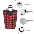 thumbnail image 4 of Picia Christmas With Snowflakes Laundry Basket With Handles Laundry Hamper Toys Storage Organizer Foldable Bucket Washing Bin Dirty Clothes Bag For Home Bathroom Bedroom Dorm, 4 of 6