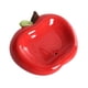 thumbnail image 1 of Linda Caja de Jabón, Jabonera de Manzana, Suministros de Ahorro de Jabón, Regalo, Soporte de Cerámica para Almacenamiento de Jabón, Bandeja de Jabón P, 1 of 9