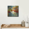 thumbnail image 5 of Luxe Metal Art 'Stripes And Solids' by Jan Mclaughlin, Metal Wall Art, 12"x12", 5 of 9