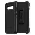 thumbnail image 1 of OtterBox Galaxy S10+ Defender Series Case - Black, Rugged &amp; Durable, with Port Protection, Includes Holster Clip Kickstand, 1 of 8